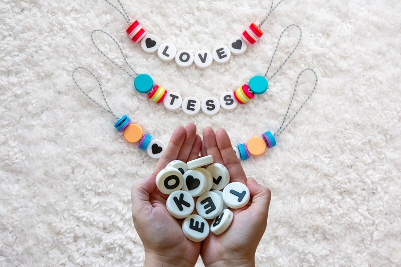 Extra Large Friendship Bracelet Beads Oversized Alphabet Letter Beads Extra large friendship bracelet beads oversized alphabet letter beads
